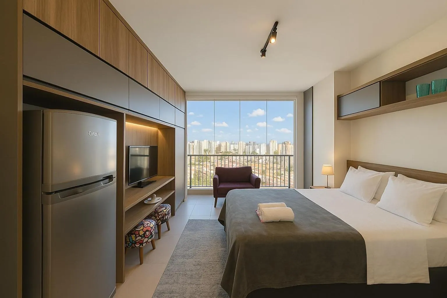 Studio 2307 - Infinity Pool Studio, Allianz Front, Fully Equipped & Modern ! São Paulo Apartament