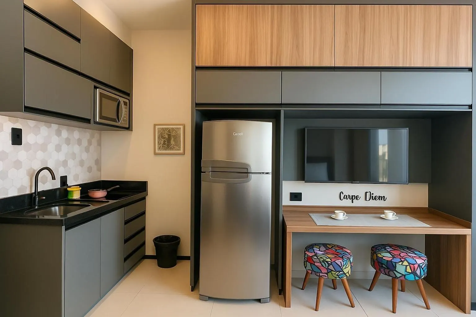Studio 2307 - Infinity Pool Studio, Allianz Front, Fully Equipped & Modern ! São Paulo Brazylia