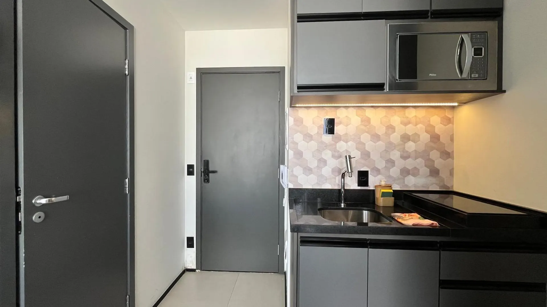 Studio 2307 - Infinity Pool Studio, Allianz Front, Fully Equipped & Modern ! São Paulo Apartament